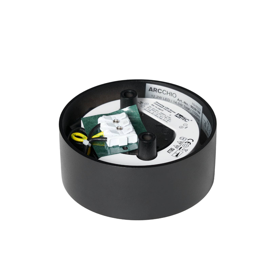 Plafonnier en aluminium moderneLED, Rotari