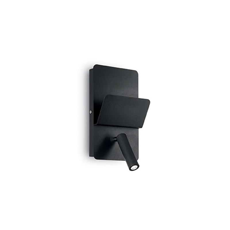 Applique Design Liseuse Noire Led Port Usb Versus