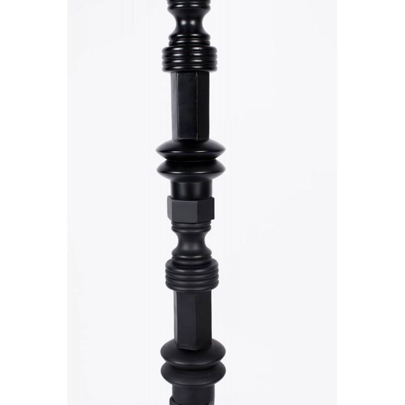 Lampadaire design en bois baroque, TOTEM DESK