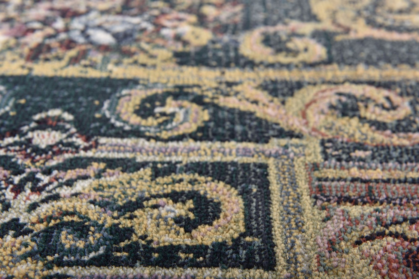 Tapis Gabiro Medaillon, tissé, rond