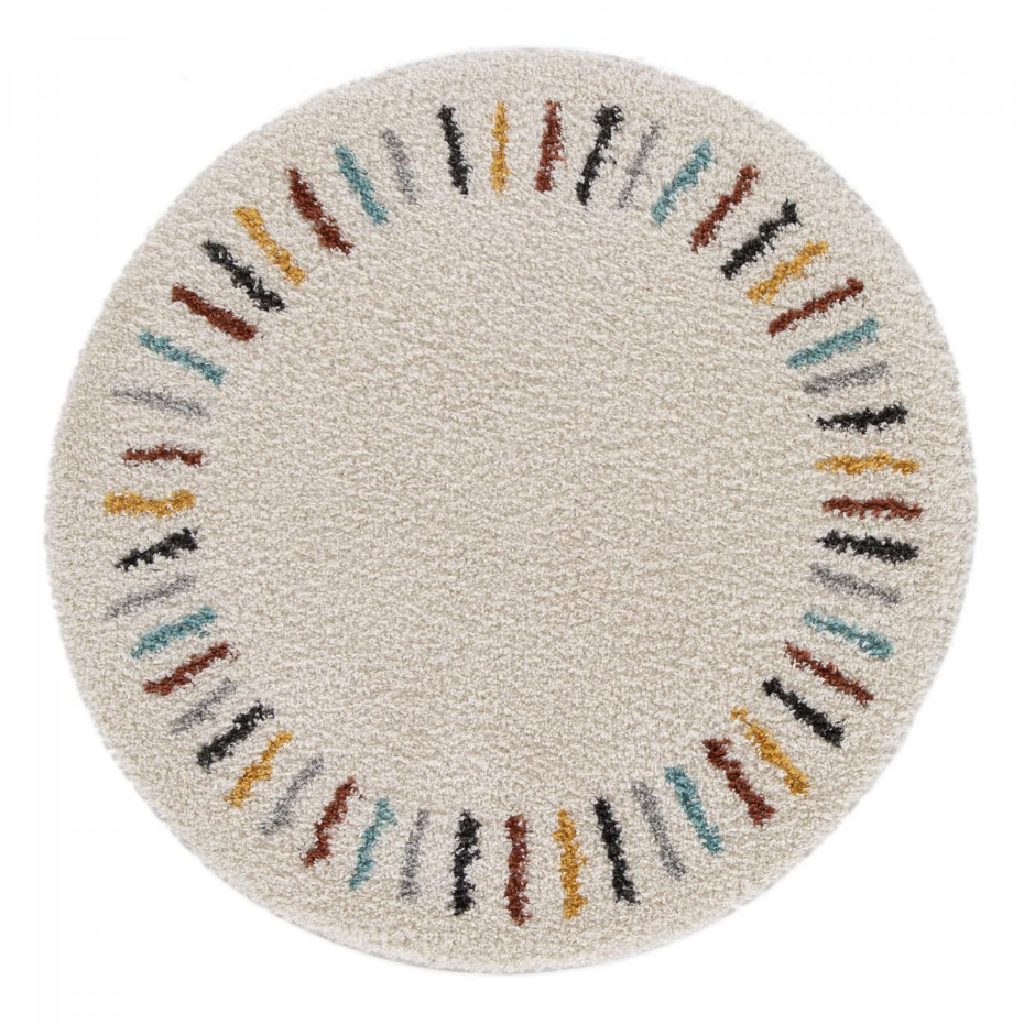 Tapis salon RADI 3 en polypropylène doux et soyeux