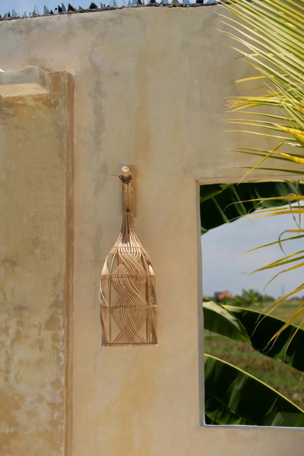 Abat-jour en rotin GARAFFA