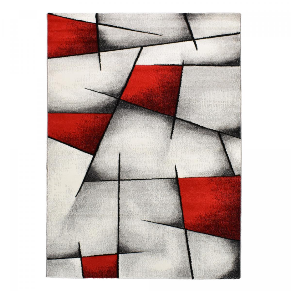 Tapis entrée tissé motif géométrique LYN8 ULTIMA