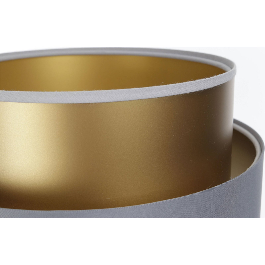 Lampe à poser ronde en PVC Duo ellegant