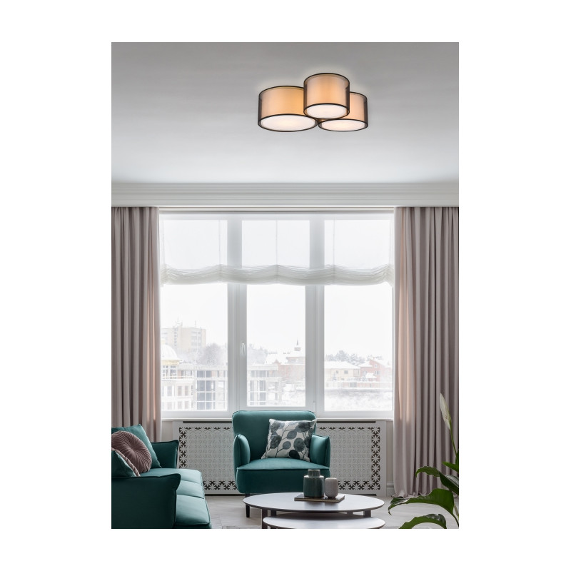 Plafonnier design en tissu, BURTON
