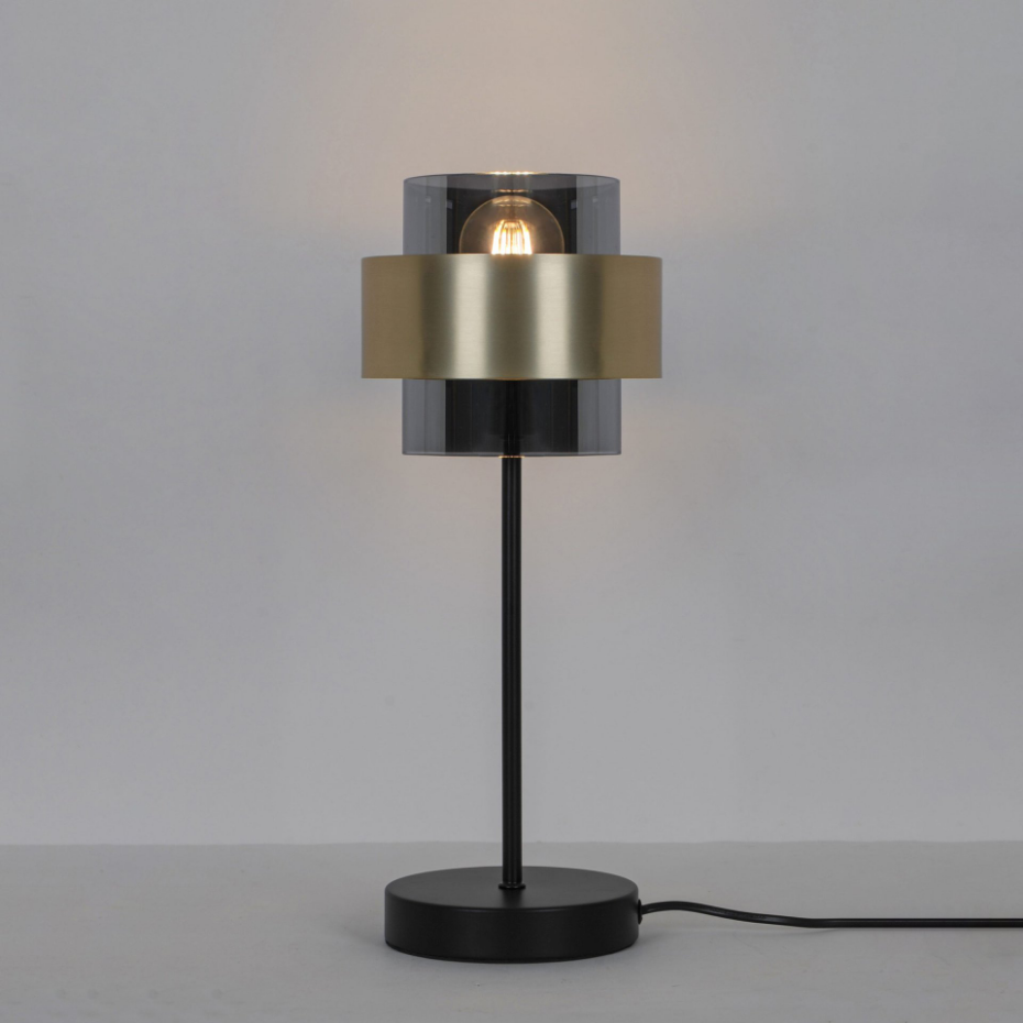 Lampe en cristal et métal, CROON