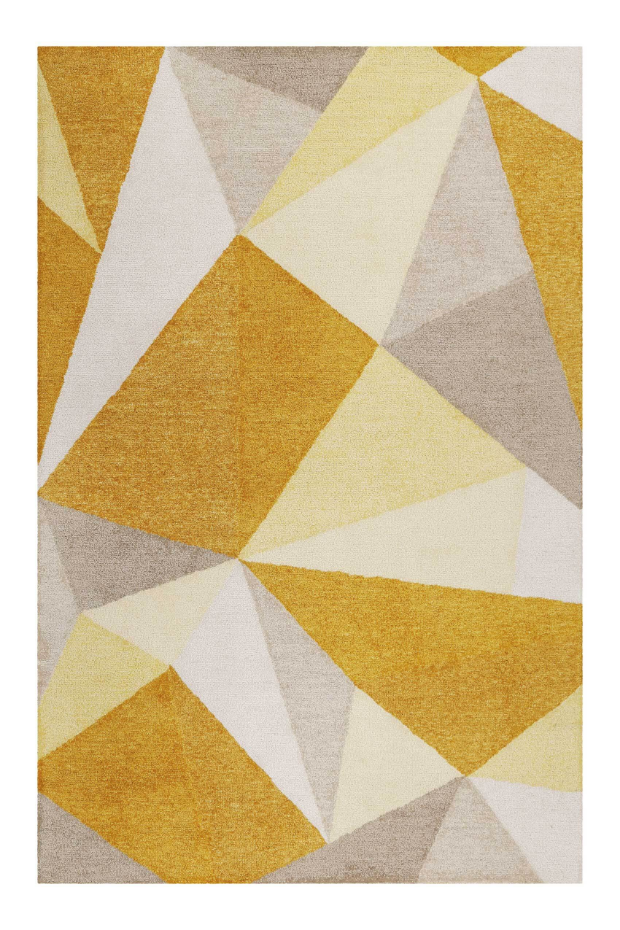 Tapis graphique à poil ras salon et chambre ,  Next Time 2.0
