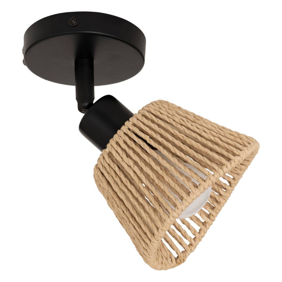 Applique murale spot orientable corde tressée MYHA