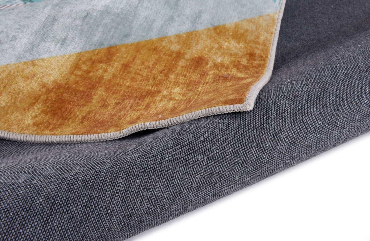 Tapis Rachele, imprimé, 100% polyester, plat
