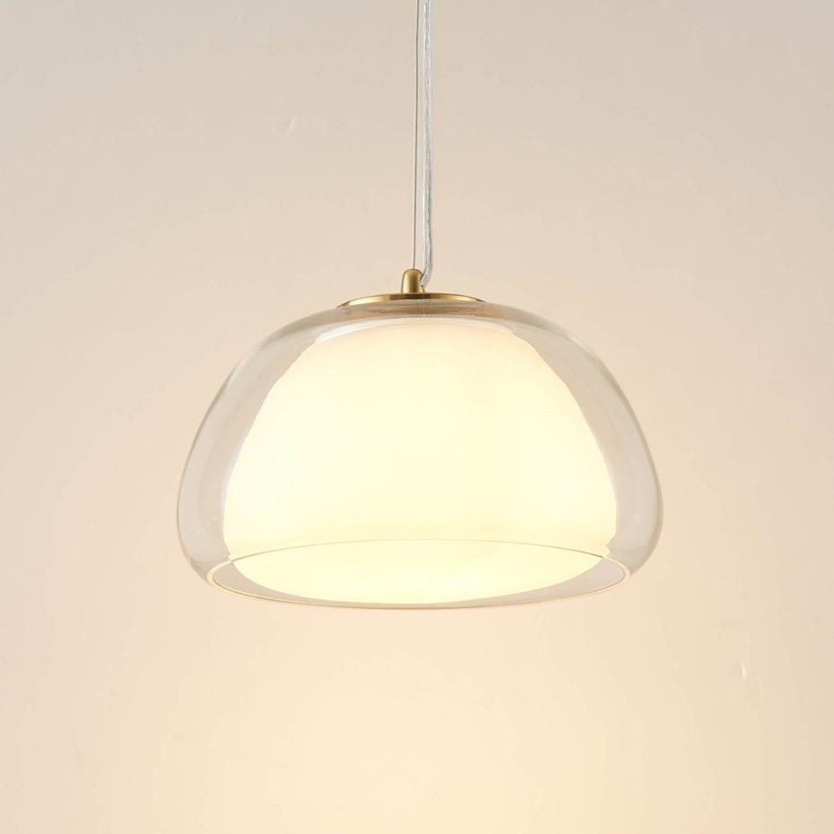 Suspension contemporaine en verre - LOMELIA