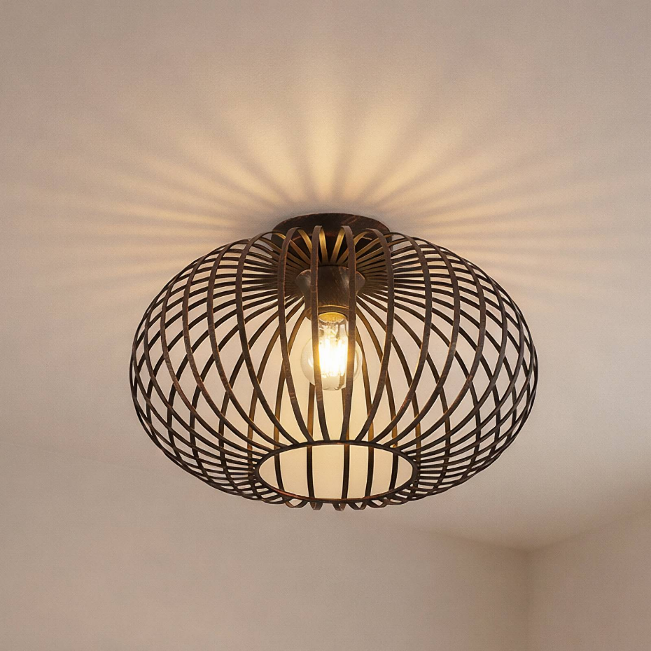 Plafonnier en métal moderne, Rosalea