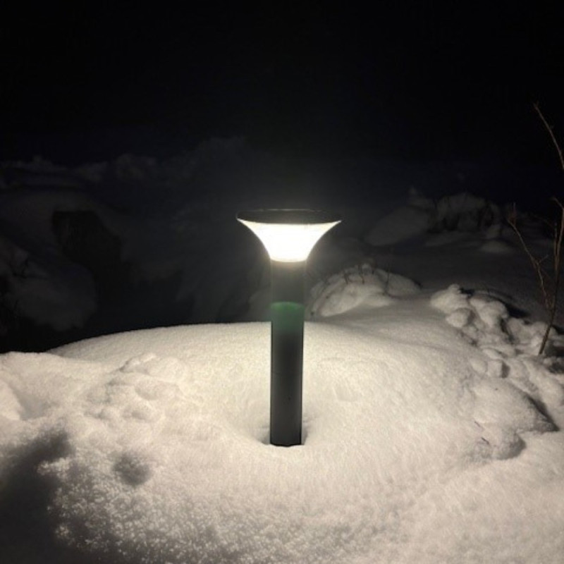 Lampe potelet solaire de jardin Sunny