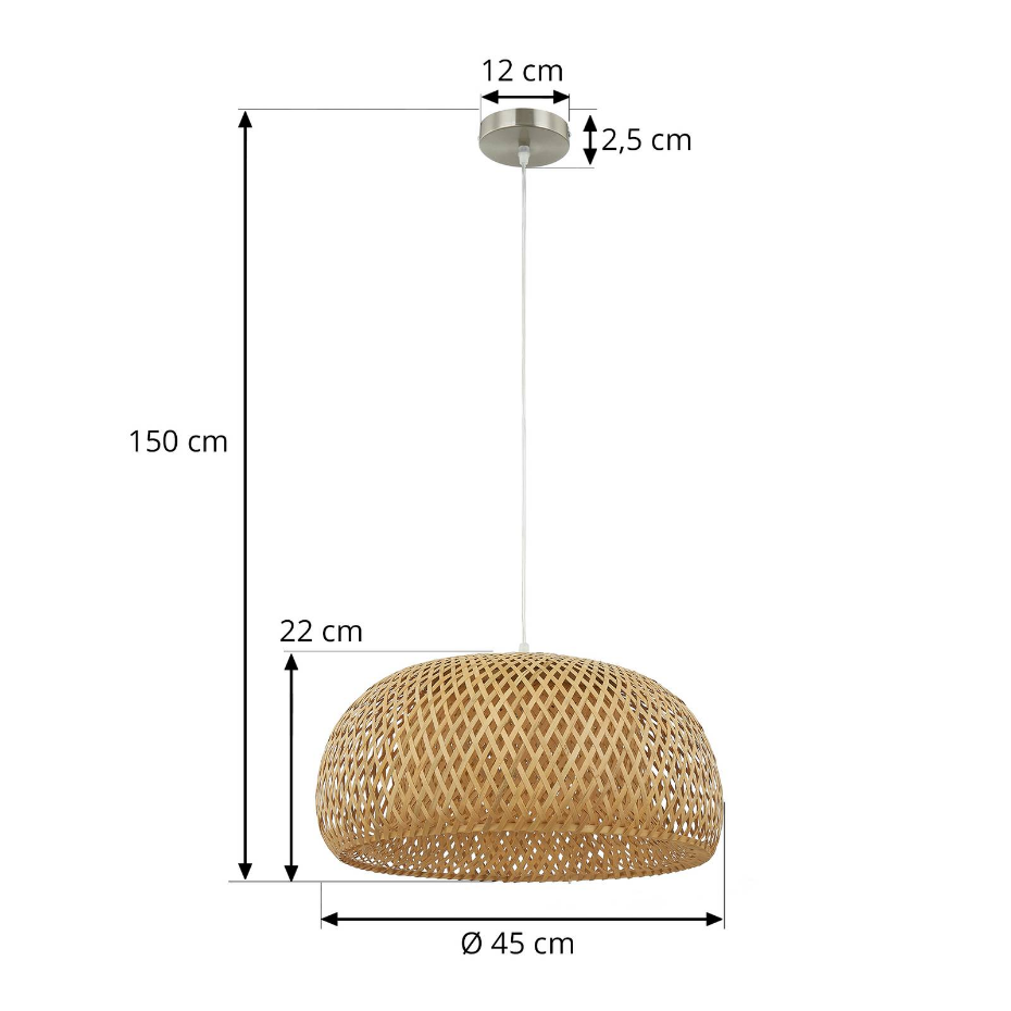 Suspension en bambou scandinave, Jadwiga
