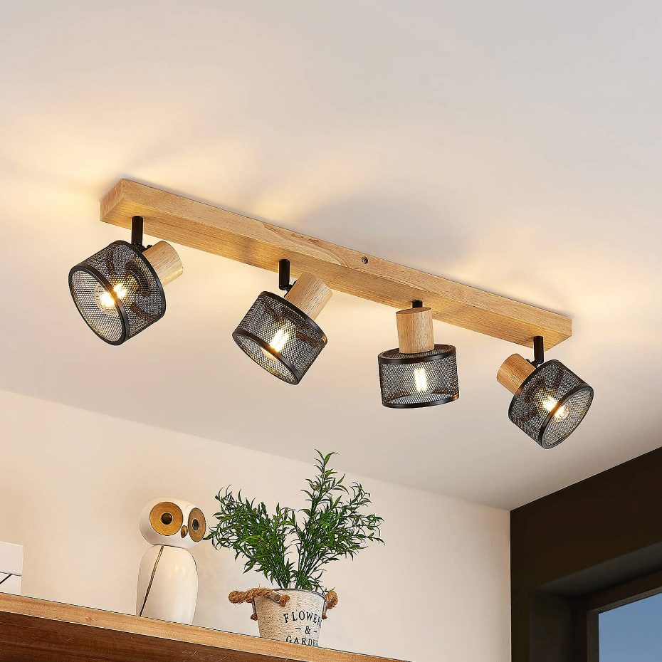 Spot en bois moderne, Evinora