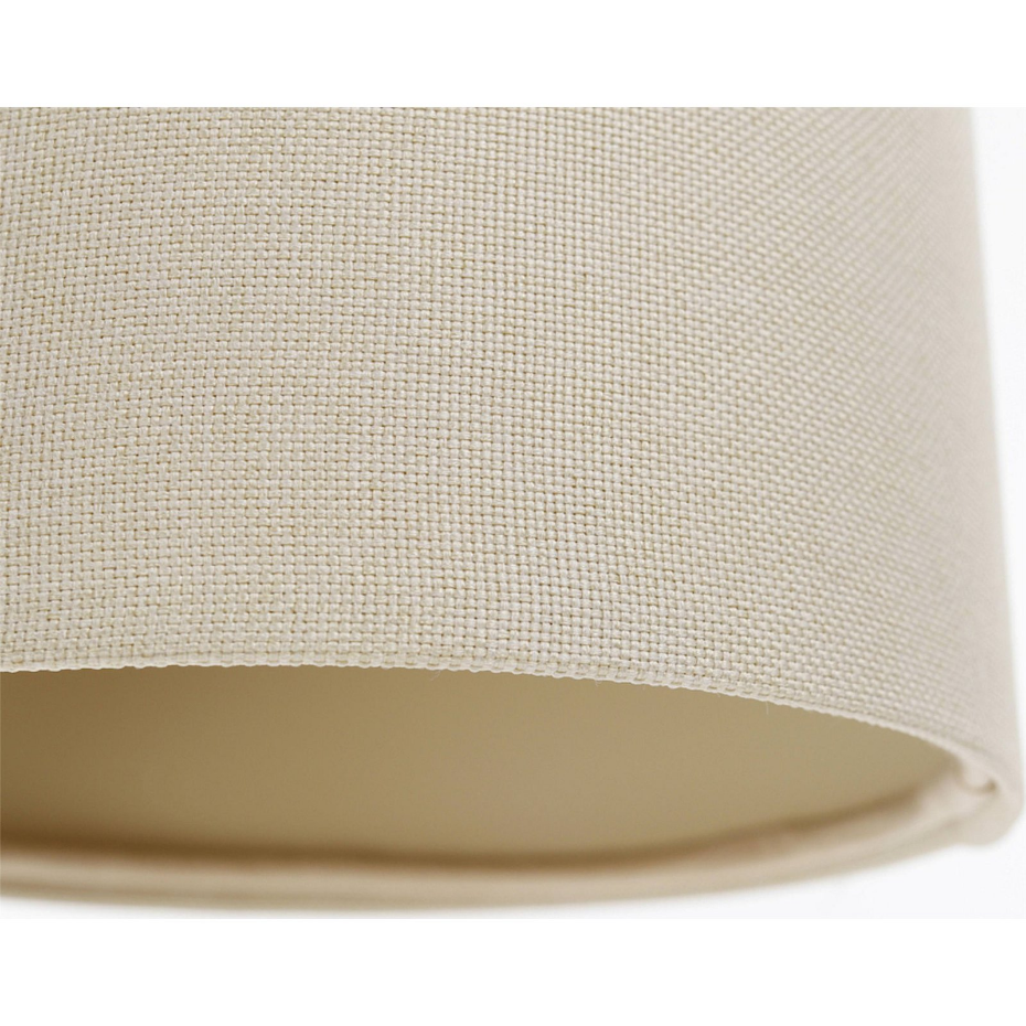 Suspension en lin rond Boho Elegant