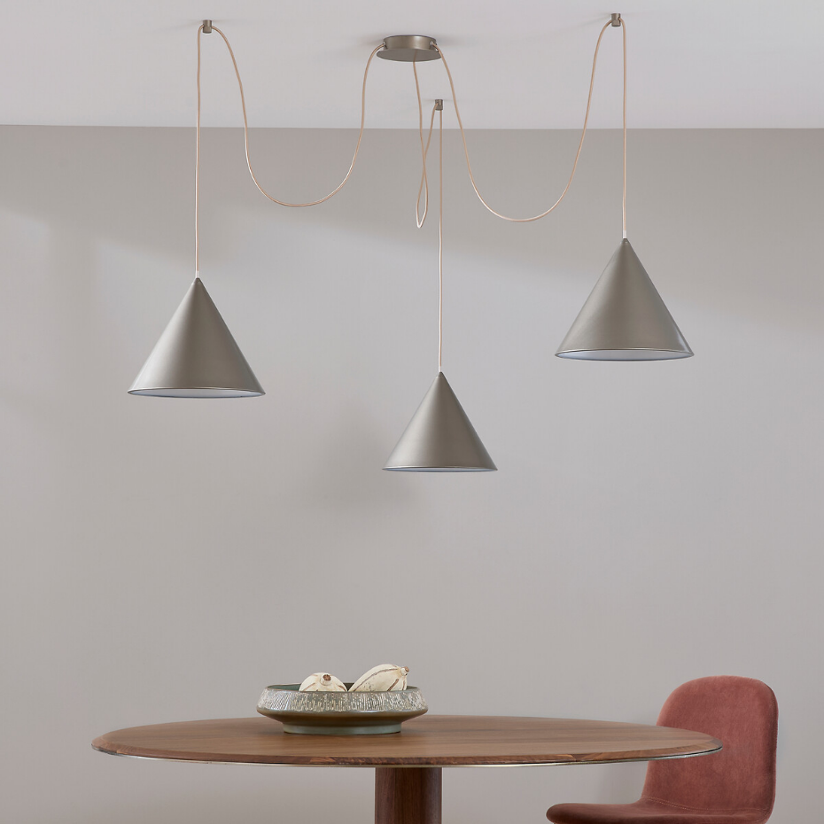 Suspension modulable 3 cônes, MOKE