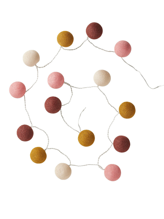 Guirlande boules lumineuse avec interrupteur