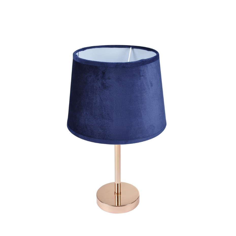 Lampe velours boudoir fuschia