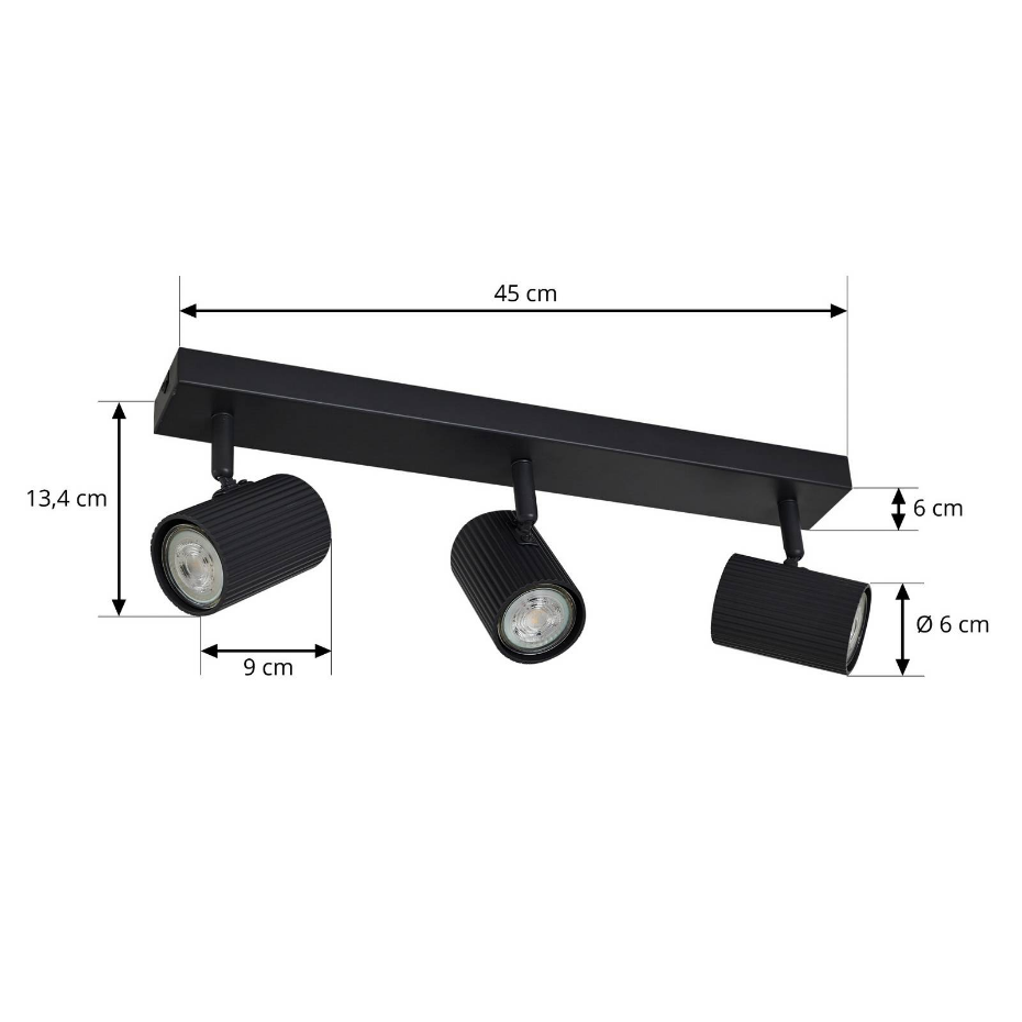Spot en aluminium moderne, Kardis