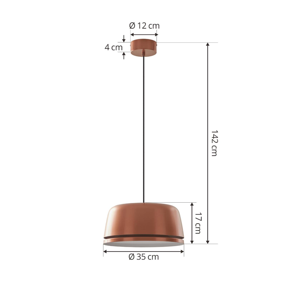 Suspension en aluminium designLED, Faelinor