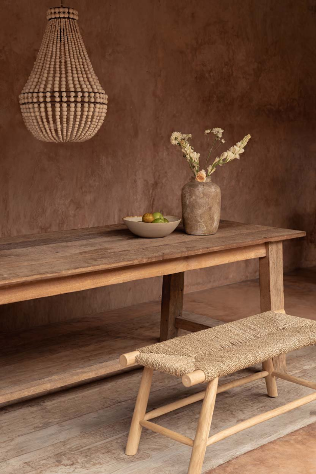 Suspension en bois TEARDROP