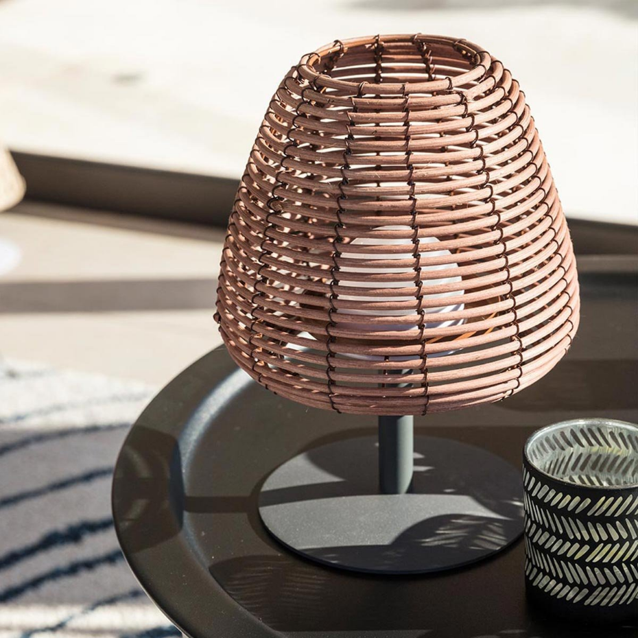 Lampe de table sans fil STANDY MINI BOHEME H25cm
