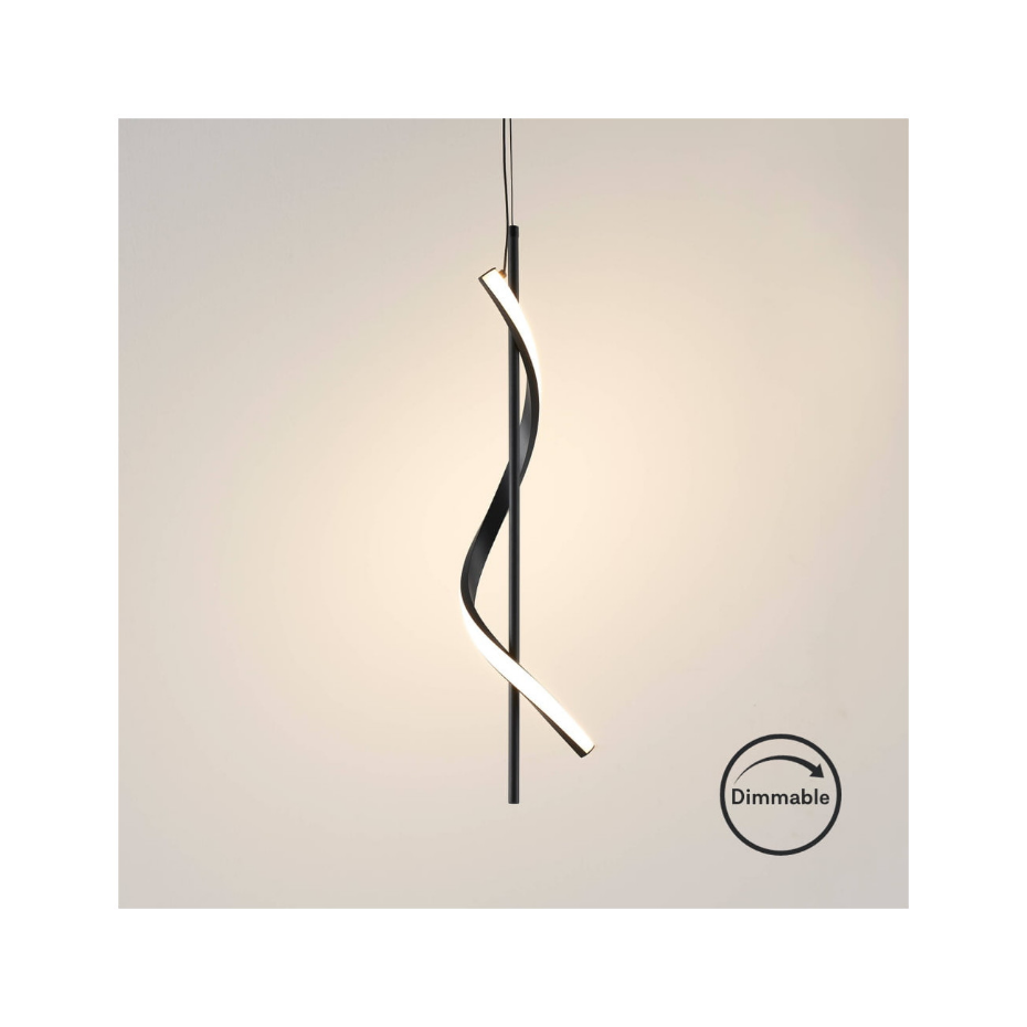 Suspension dimmable en spirale - LYBELLA