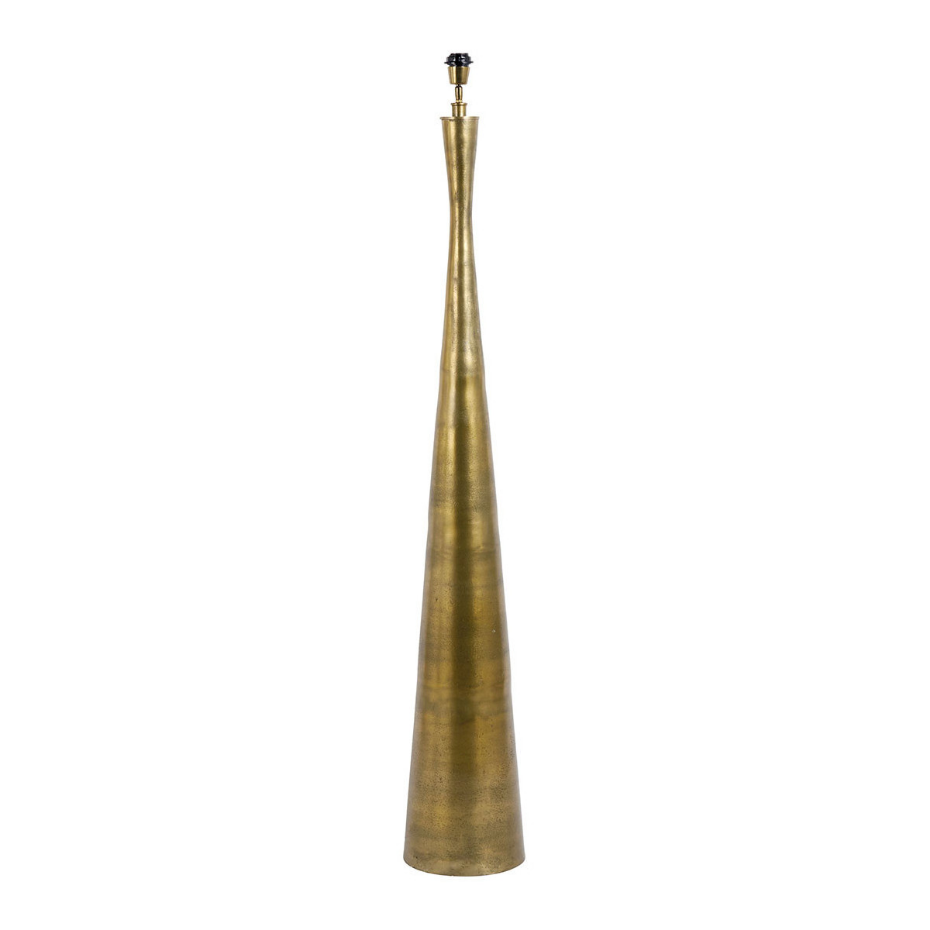 Pied de lampadaire laiton antique