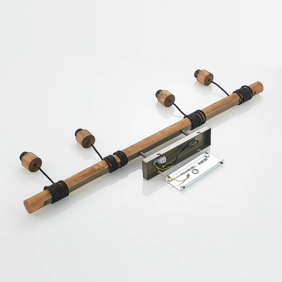 Suspension en bois vintage, Durbis