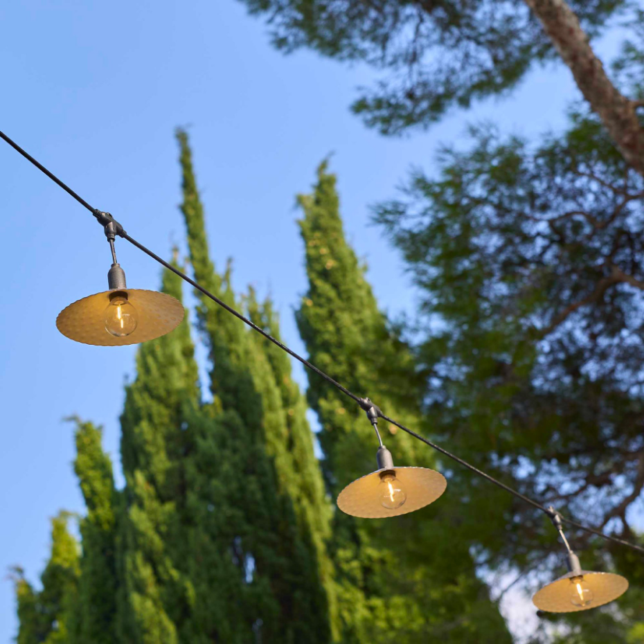 Guirlande solaire MINI VINTY HYBRID 10 ampoules 6M