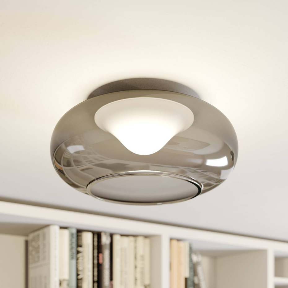 Plafonnier en verre moderneLED, Mijo