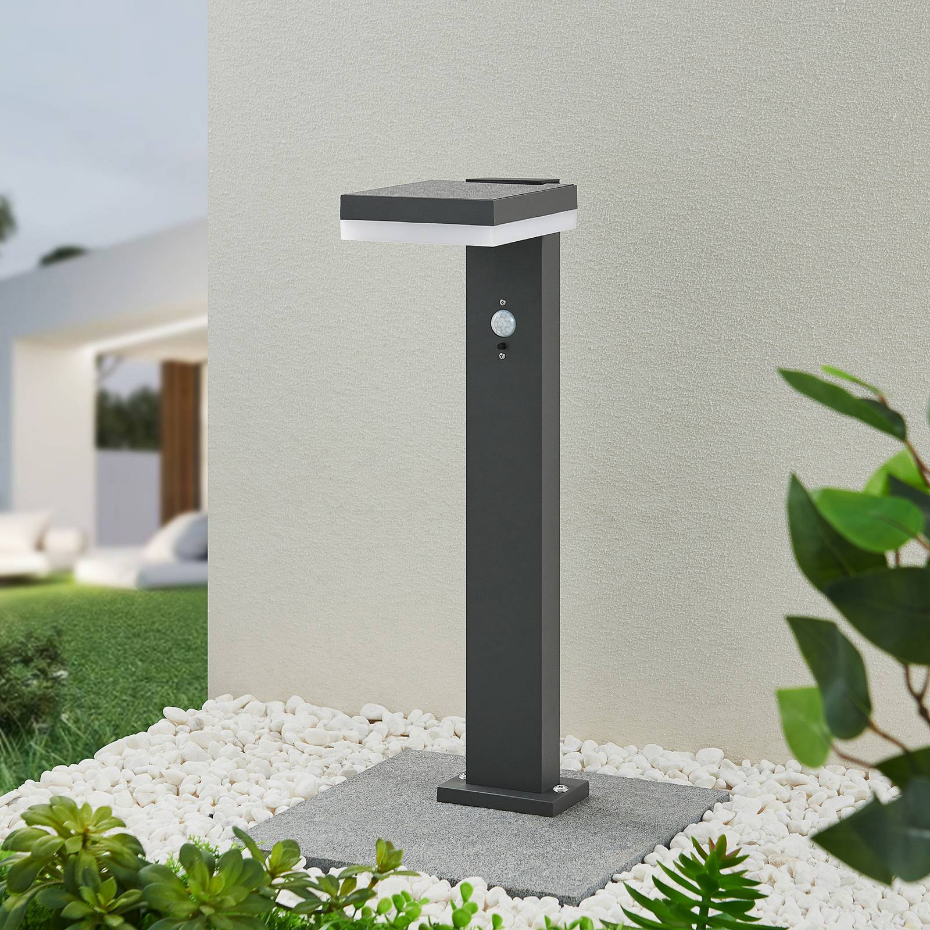 Lampe solaire en aluminium moderneLED, Laira