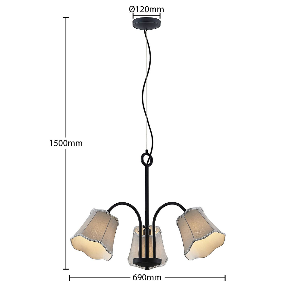 Suspension en textile vintage, Binta