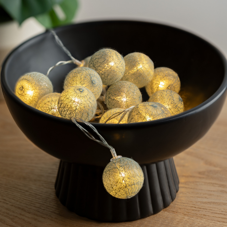 Guirlande LED 16 boules