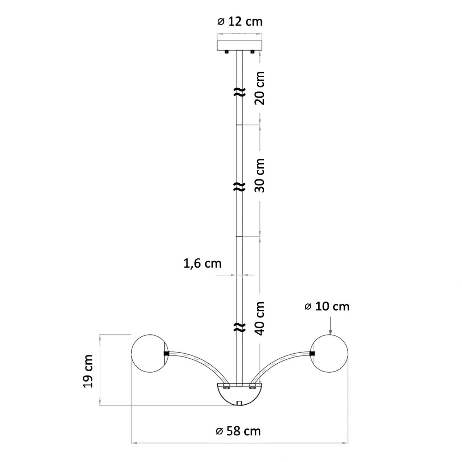 Somptueuse suspension - GALA