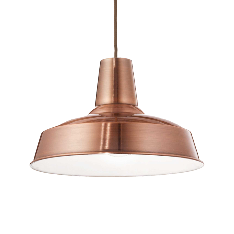 Suspension rétro cuivre Moby Diam.35