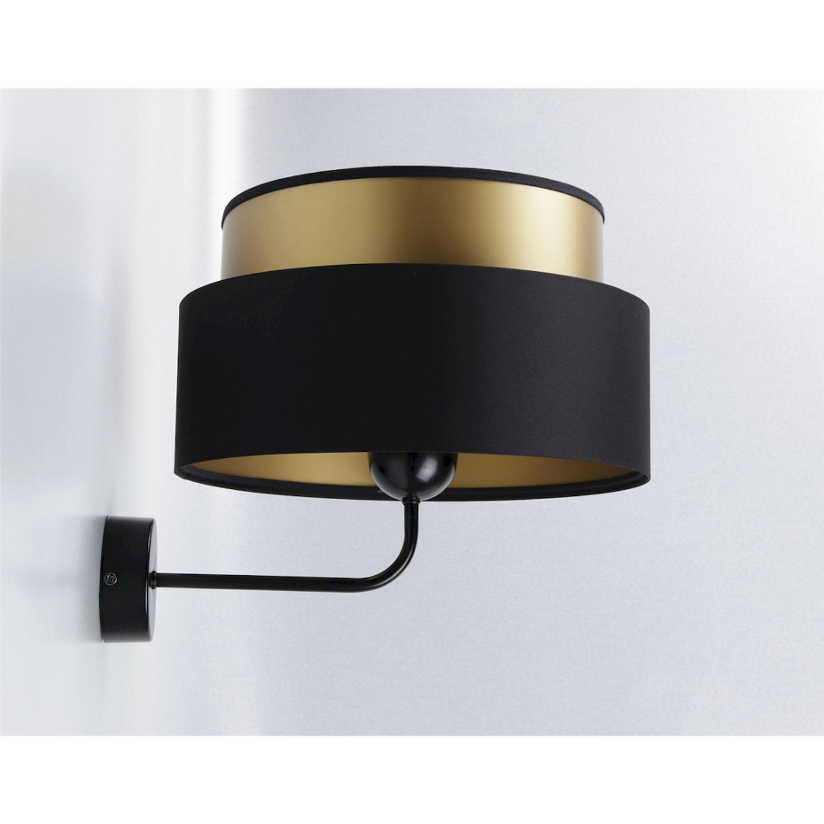Applique murale ronde en PVC Duo ellegant