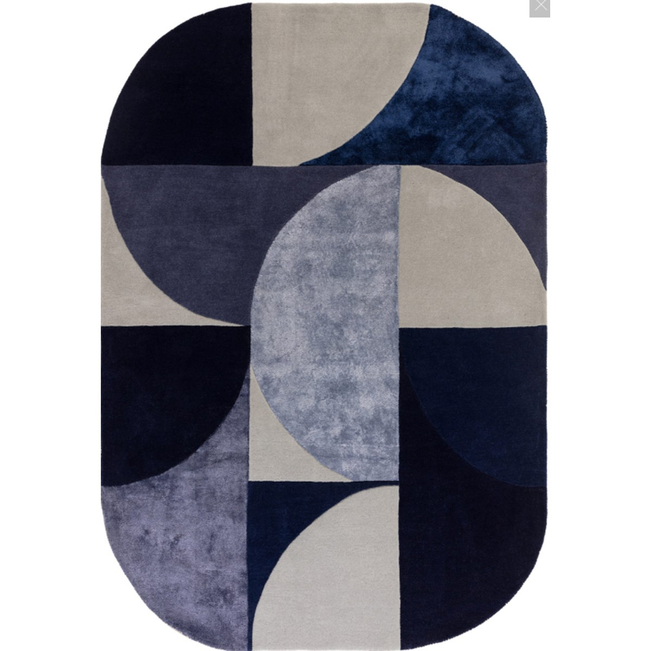 Tapis salon et chambre moderne en laine LAVO
