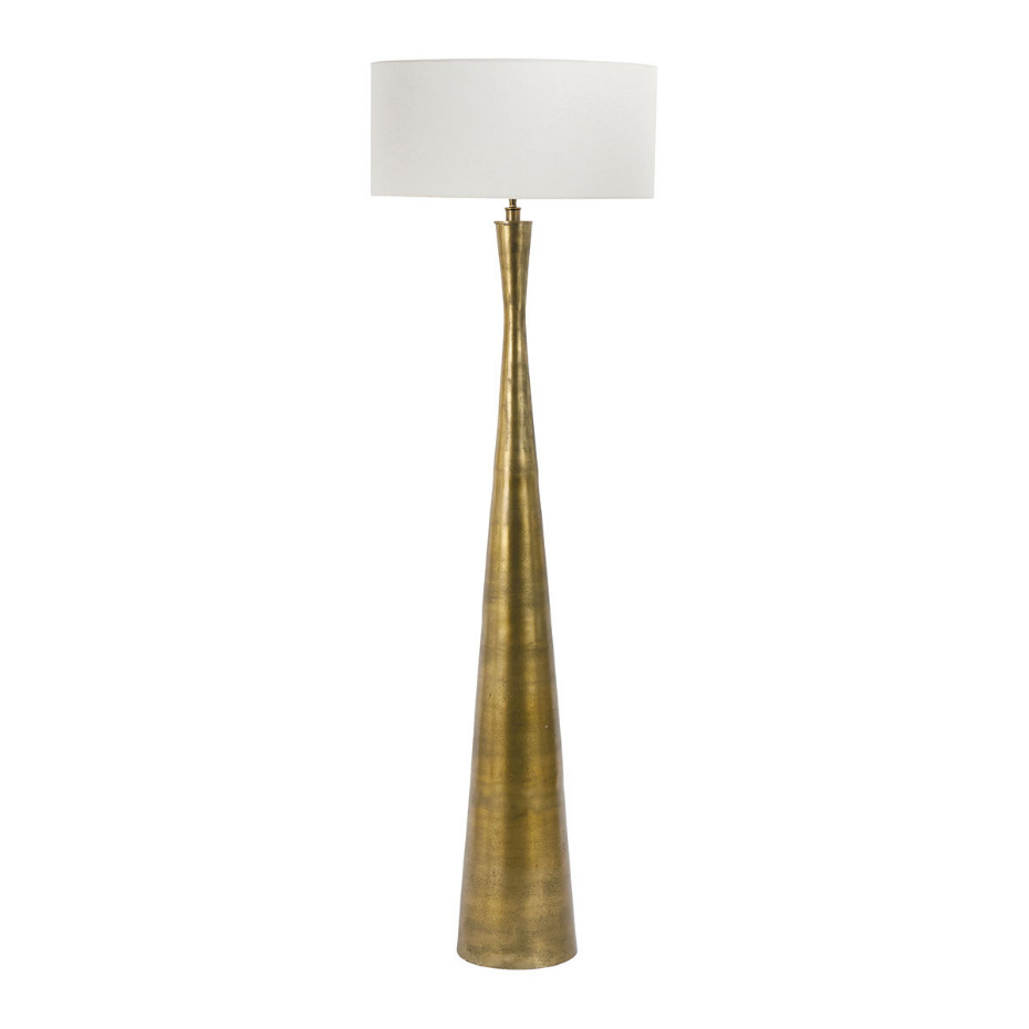 Pied de lampadaire laiton antique
