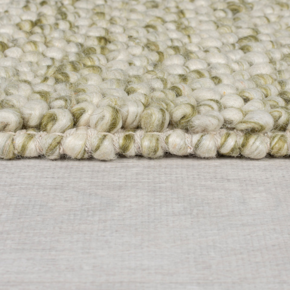 Tapis laine bouclée de couloir MINERALS