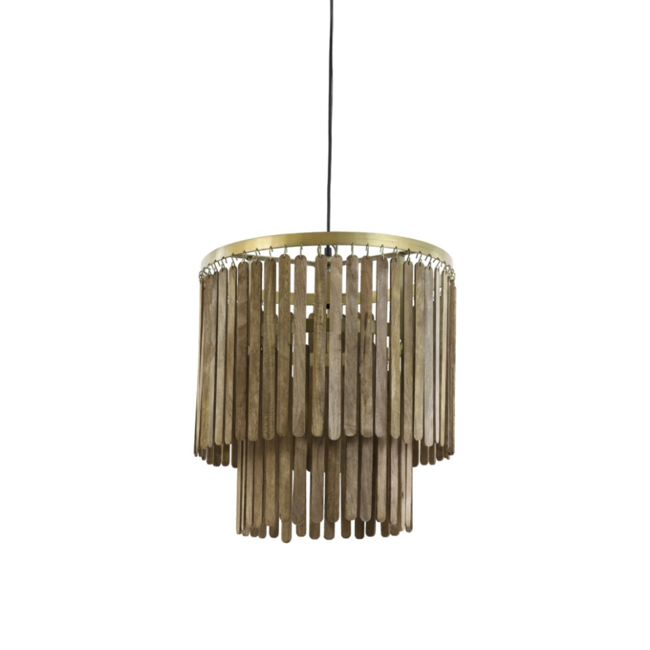Lampe À Suspension Bois GULARO