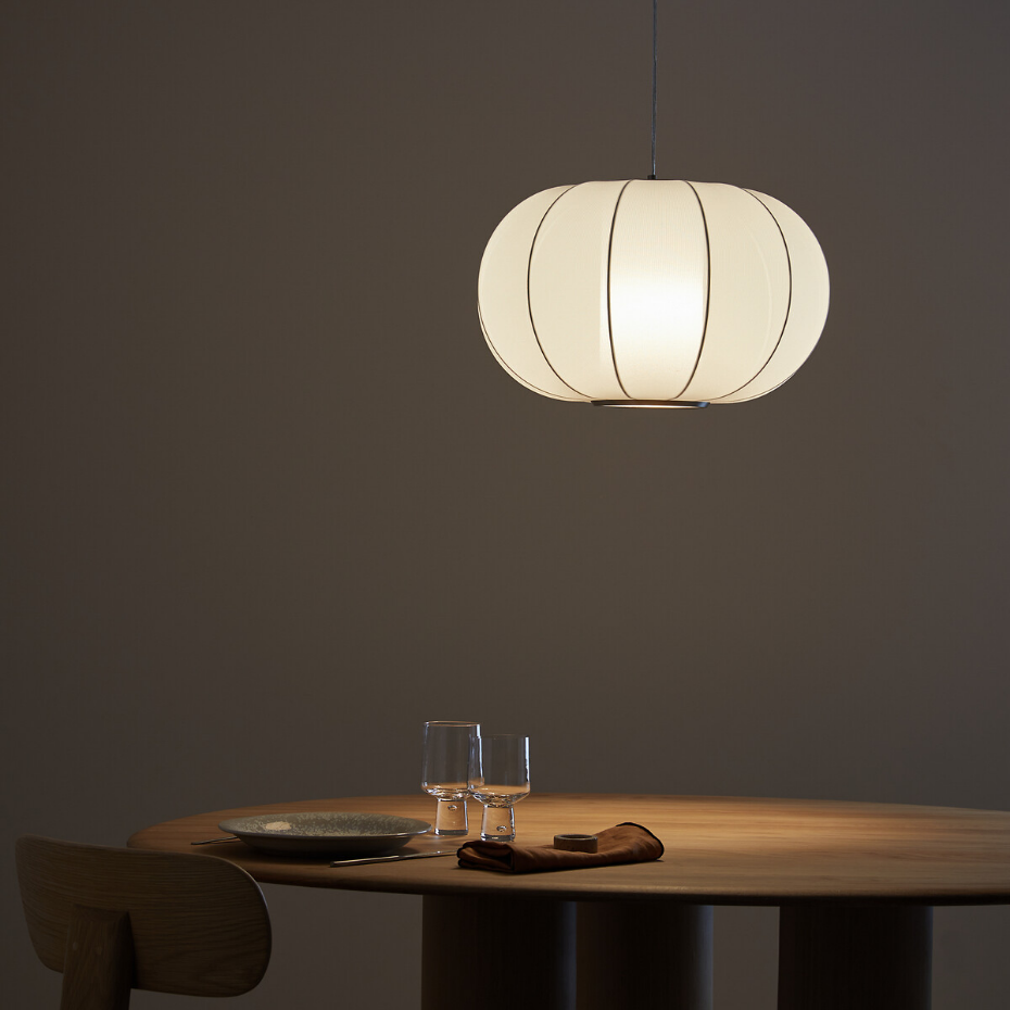 Suspension, lampion en maille, Satchi