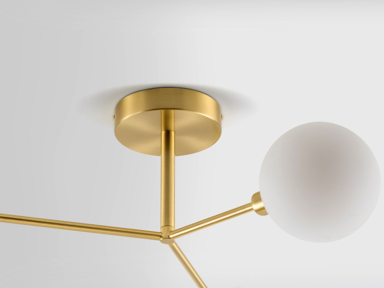 Plafonnier de 3 lampes