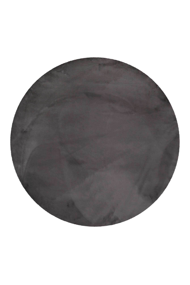 Tapis rond très moelleux à poils longs ,  Alice