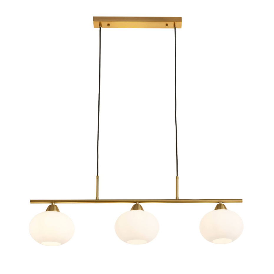Suspension avec abat-jours en verre - ALCYONE