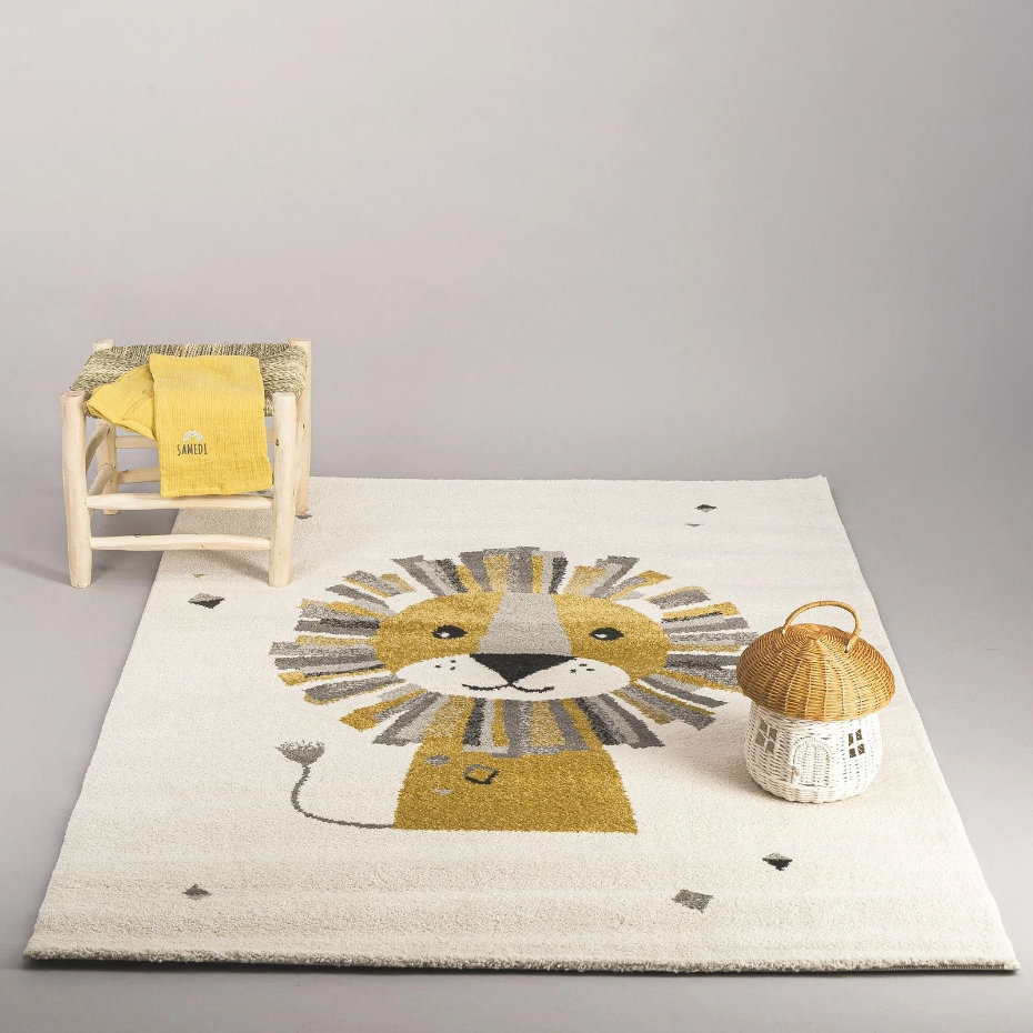 Tapis enfant certifié Oeko-Tex LION