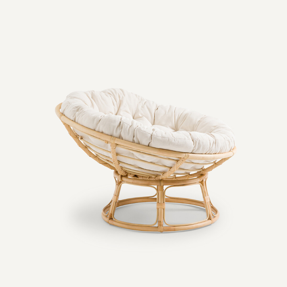 Fauteuil papasan rotin, Aranias