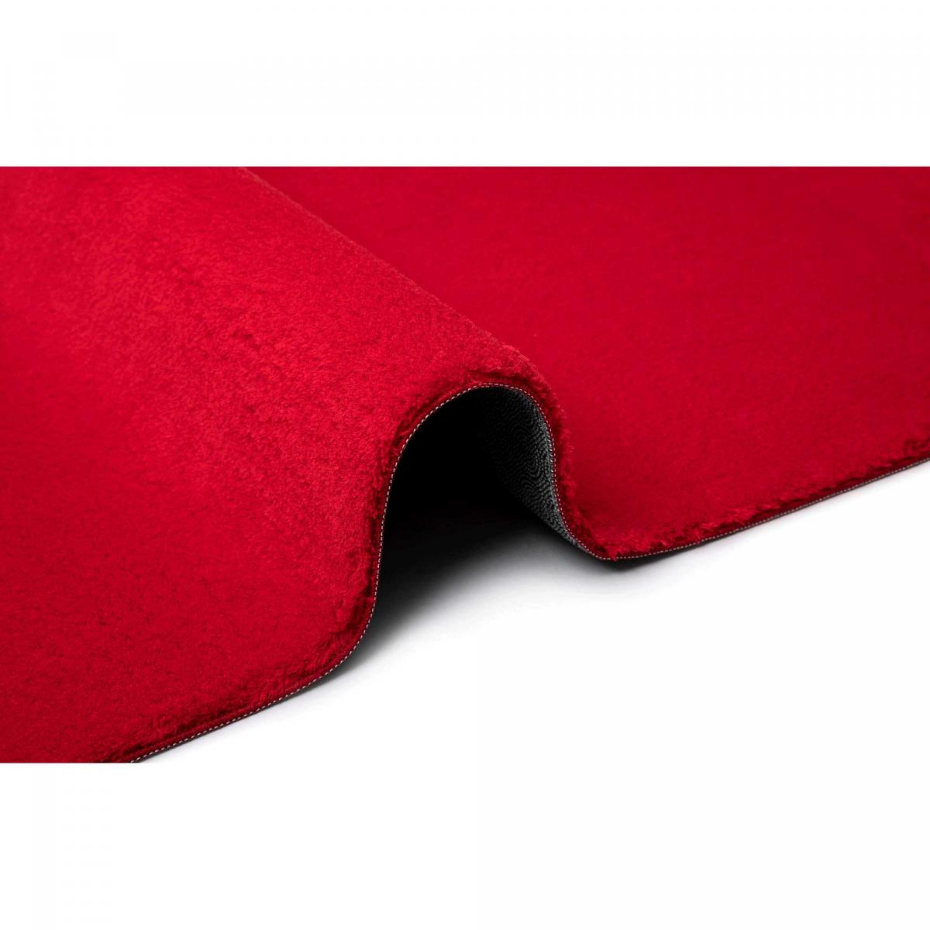 Tapis LYN10 LAVABLE uni, tapis shaggy à longs poils