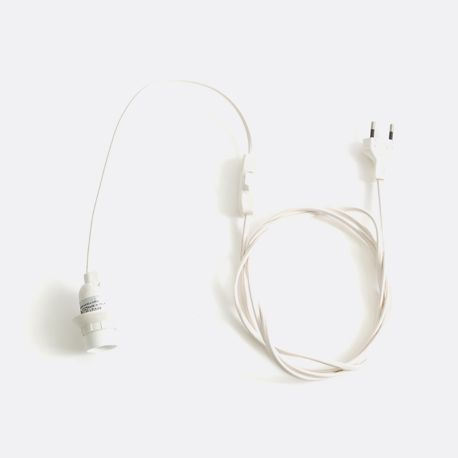 Câble électrique pour applique douille E14 Baulind