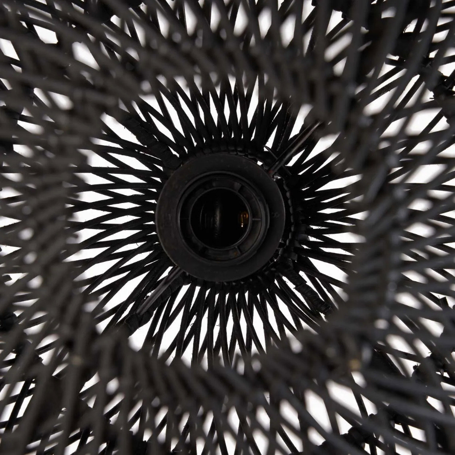 Suspension en rotin BUBBLE